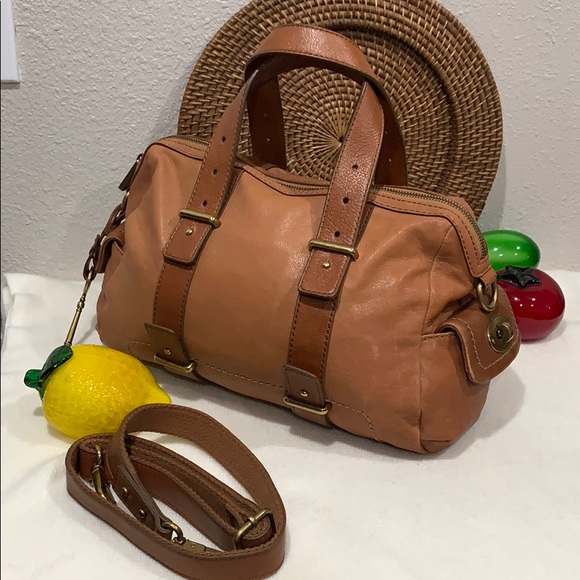 Fossil Mason Satchel Russet Brown - Picture 3 of 13